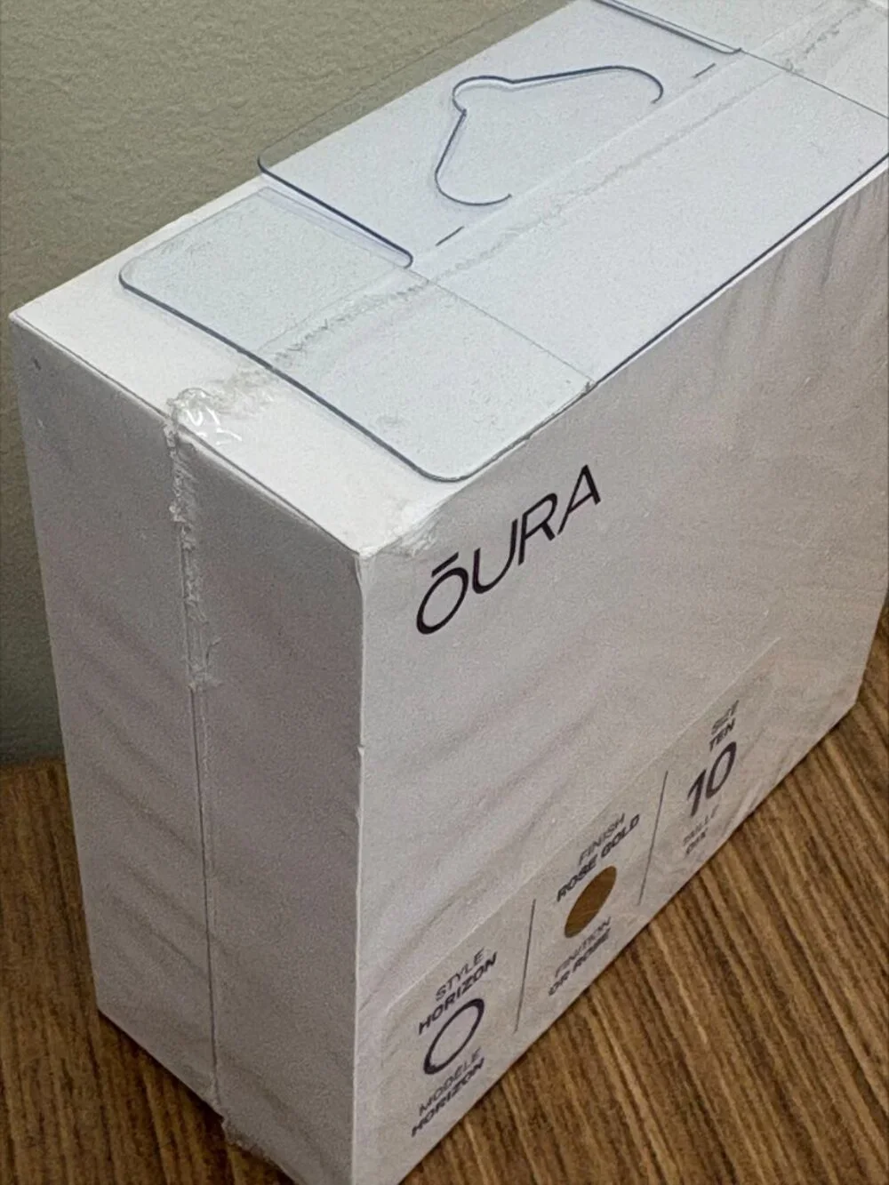 BRAND NEW UNOPENED - Oura Ring - Gen 3 - Size 10 - Horizon - Rose Gold